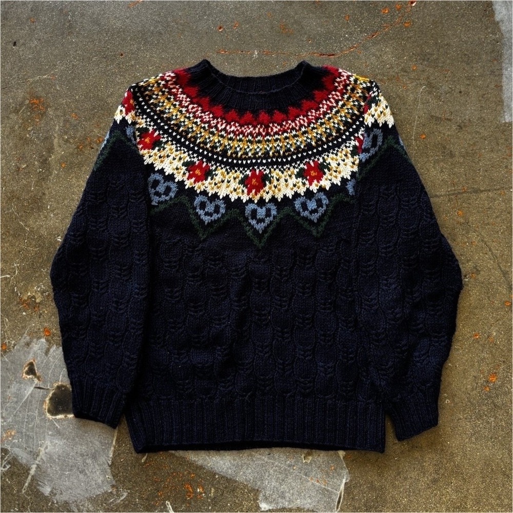 Vintage 90s cable knit sweater